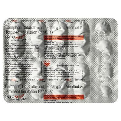 ENTOMED PLUS Capsule 10's - Nasal Congestion-Nas