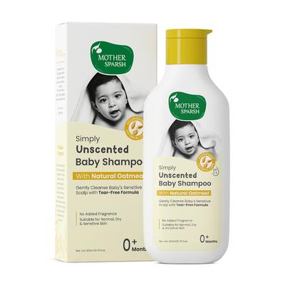 Mother Sparsh Simply unscented baby shampoo 200 ml - Baby Shampoo