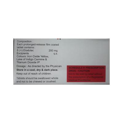 PROXYM ER 200 Tablet 15's - Pain relief-Nsa