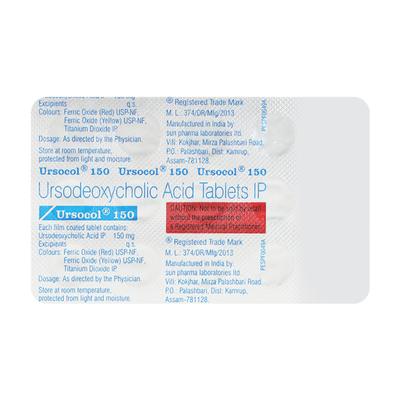 URSOCOL 150mg Tablet 15's - Cholelithiasis/Gall Stones