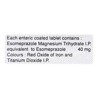 Nexpro 40mg Tablet 15'S - Ulcer/Reflux/Flatulence-Aaa
