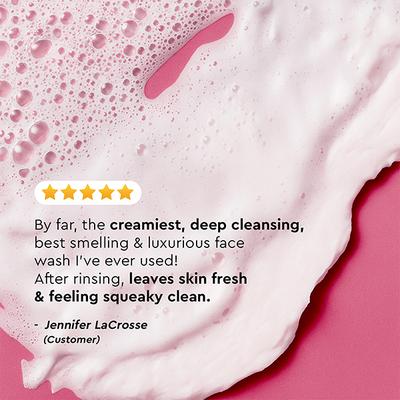 The Face Shop Rice Water Bright Foaming Cleanser - Best Korean Face Wash for Even Tone Skin 100 ml - Face Wash & Cleansers