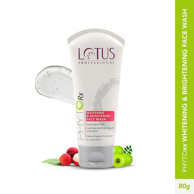 Lotus Professional Phytorx Whitening & Brightening Face Wash 80 gm - Face Wash & Cleansers