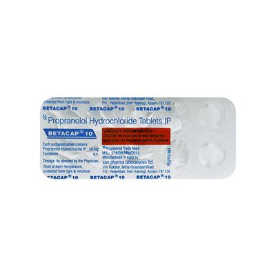 Betacap 10mg Tablet 10'S - Hypertension-Bet