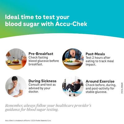 Accu-Chek Instant Blood Glucose Test Strips 25's - Blood Glucose Monitors/Test Strips