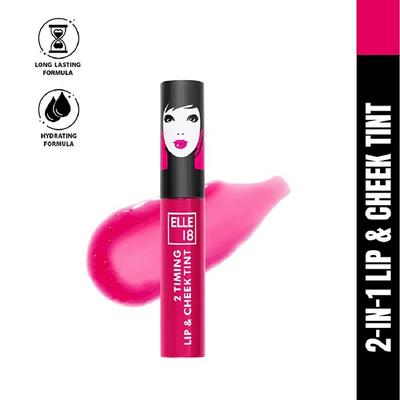 Elle18 2 Timing Lip and Cheek Tint Candyfloss 4 ml - Liquid Lipsticks