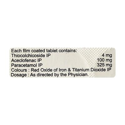 CHYMOMAX MR Tablet 10's - Muscle Spasm-Mus