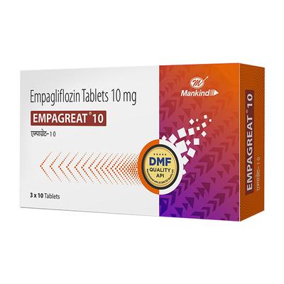 EMPAGREAT 10 Tablet 10's - Diabetes-Ant