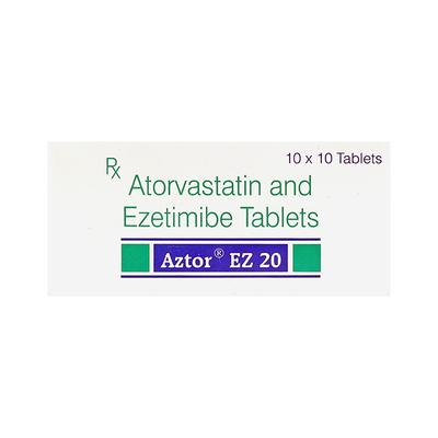 Aztor EZ 20mg Tablet 10'S - High Cholesterol-Dys