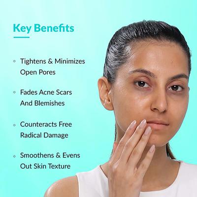 Fixderma 20% Niacinamide Serum for Face with 2.5% Glucosamine and Hyaluronic Acid Serum Men and Women 30 gm - Face Serum
