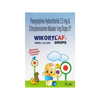 WIKORYL AF 1 BANANA PINEAPPLE FLAVOUR Drops 15ml - Cough And Cold-Cou