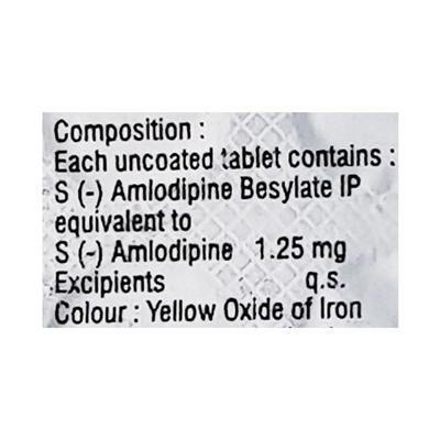 Asomex 1.25mg Tablet 15'S - Hypertension-Cal