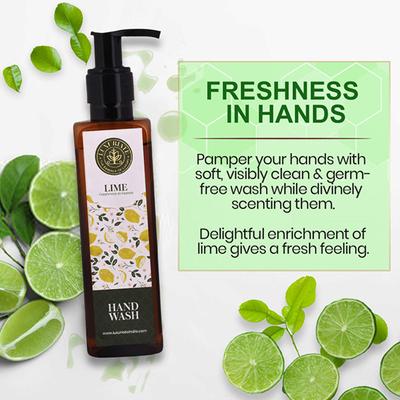 Luxuriate Lime Freshness In Hands Removes Germs 200 ml - Hand Creams