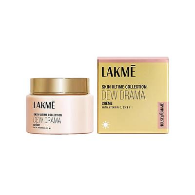 Lakme Dew Drama Gel Creme, Pro-Ceramides, Vit E + Vit B + Vit F 50 gm - Face Moisturizers