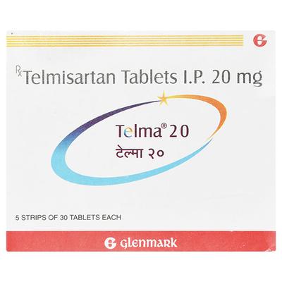 Telma 20mg Tablet 30'S - Hypertension-Ang