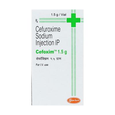 Cefoxim 1.5gm Injection 1's - Bacterial Infections-Cep