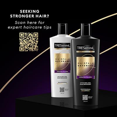 TRESemme Hairfall Defense+ Shampoo 340ml - Shampoos
