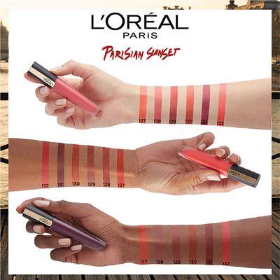 L'Oreal Paris Rouge Signature Matte Liquid Lipstick, 112 Achieve 7 ml - Lipsticks