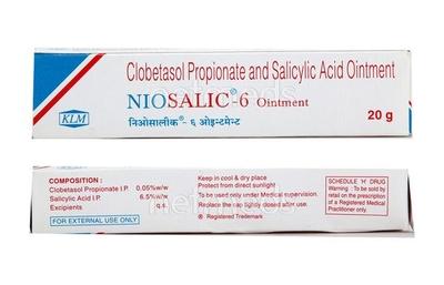 Niosalic 6 Ointment 20gm - Skin Infections-Toc