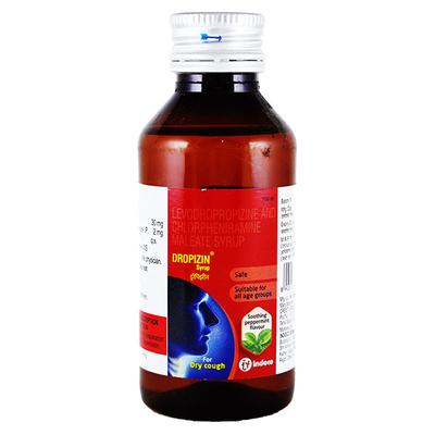 DROPIZIN SOOTHING PEPPERMINT FLAVOUR Syrup 100ml - Cough And Cold-Cou
