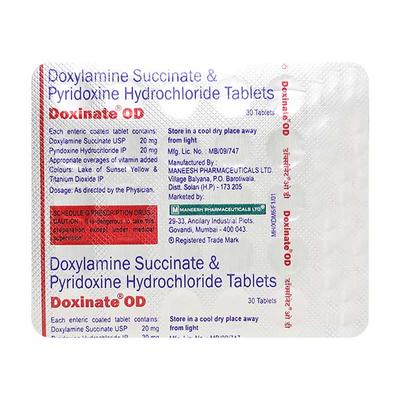 DOXINATE OD Tablet 30's - Vomitting/Emesis-Ant