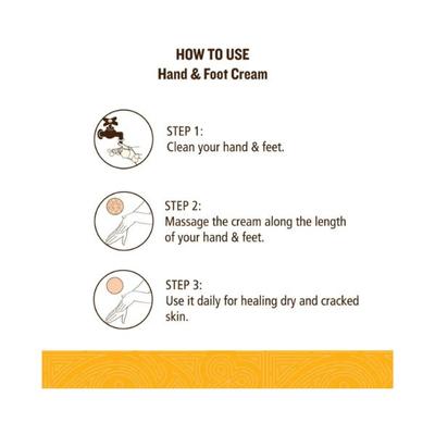 SoulTree Hand & Foot Cream - Kokum & Honey with Mountain Rosemary 100 gm - Hand Creams