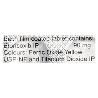 Etosaid 90mg Tablet 10'S - Pain relief-Nsa