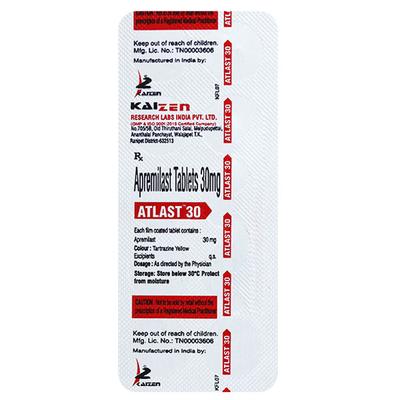 ATLAST 30 Tablet 10's - Psoriasis/Seborrhea/Ichthyosis-Pso