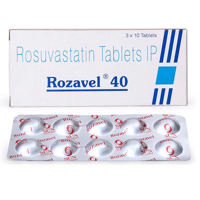 Rozavel 40mg Tablet 10'S - High Cholesterol-Dys