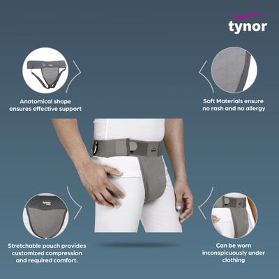 Tynor Scrotal Support (L) (I 59) - Abdomen/Neck/Arm/Elbow Supports