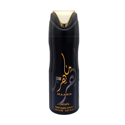 Lattafa Maahir Imported Long Lasting Perfumed Deodorant Spray 200 ml - Women Deodorants/Roll-Ons