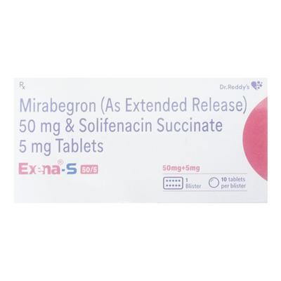 EXENA S 50/5 Tablet 10's - Bladder And Prostate Disorders-Dru