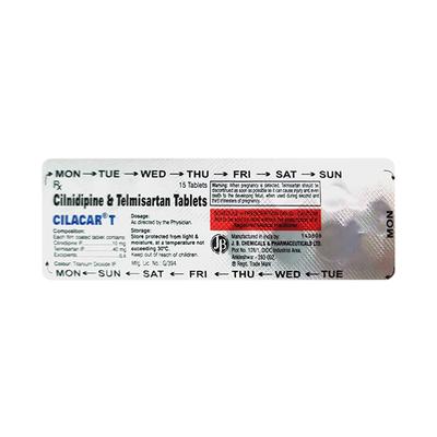 CILACAR T Tablet 15's - Hypertension-Ana