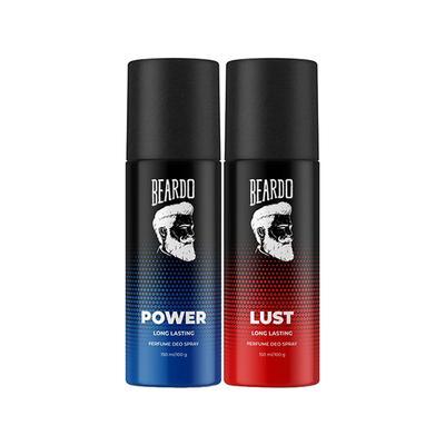 Beardo Power, Lust and Glory Body Spray Long Lasting Deo Deodorant Deodorant Spray - For Men 150 ml 3's - Men Deodorants/Roll-Ons