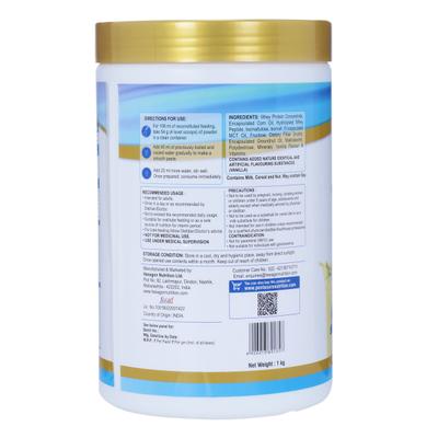 PentaSure 2.0 High Protein High Calorie Powder - Vanilla Flavour 1 kg - Protein Drink