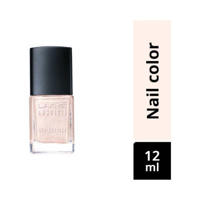 Lakme Absolute Gel Stylist Nail Color Ivory Dust 12 ml - Nail Polish
