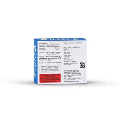 Manforce 50 Tablet 9's - Impotence/Erectile Dysfunction (Ed)