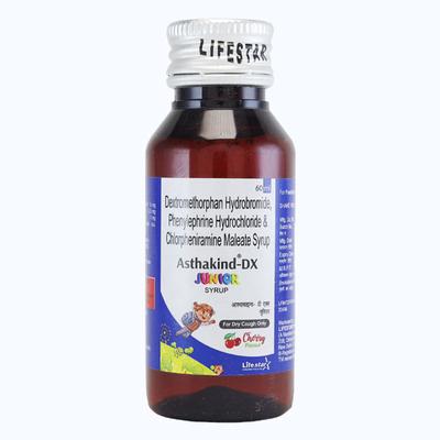 ASTHAKIND DX JUNIOR CHERRY FLAVOUR Syrup 60ml - Cough And Cold-Cou
