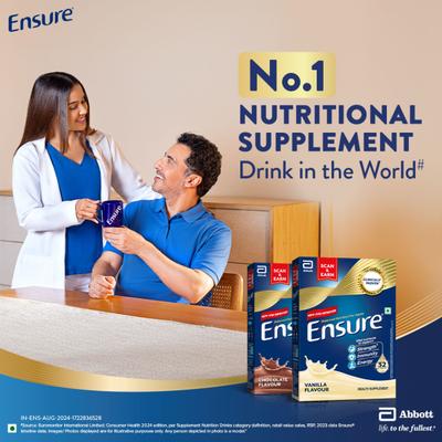 Ensure Nutritional Powder - Vanilla Flavour 1.9 kg (Refill Pack) - Daily Health Drinks