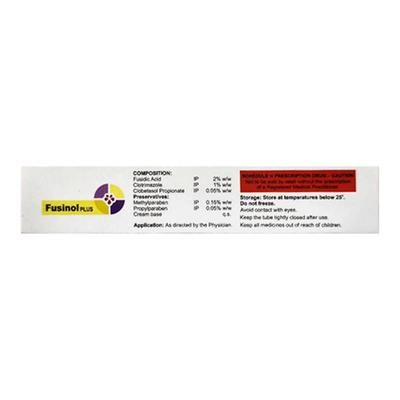 FUSINOL PLUS Cream 15gm - Skin Infections-Toc