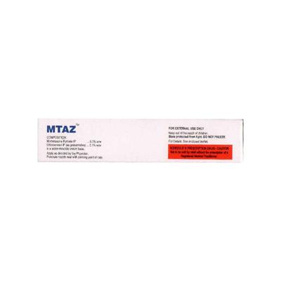 MTAZ Cream 15gm - Skin Infections-Toc