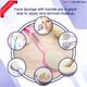 Majestique Women Face Sponge with Handle FC5 1's - Sponges & Applicators