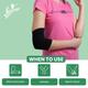 Flamingo Elbow Support (OC - 2021) (L) - Black - Abdomen/Neck/Arm/Elbow Supports