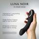 Libertee Premium Curved Rechargeable Massager 12 Modes Noir 1's - Massagers And Vibrators