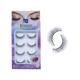 Bronson Professional False Eyelashes Set of 5 Pair 6D Long and Natural 202 Fake False Lashes 1's - Eyelashes