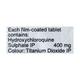 Hcqs 400mg Tablet 10'S - Malarial