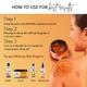 Boho Botanist Exfoliating Body Scrub - Mandarin& Kakadu Plum, Niacinamide, Vit C, Tan Removal 200 gm - Scrubs & Exfoliants