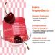 Foxtale Cherry-Collagen Whipped Clay Mask, Plumps, Firms, & Hydrates 75 gm - Masks & Peels
