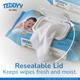 Teddyy Baby Wet Wipes 72's - Diapers & Wipes