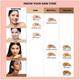 Faces Canada All Day Hydra Matte Foundation 3-In-1 Foundation + Moisturizer + SPF 30 24 Hr Aloe Hydration & Vitamin C 10Hr Long Wear Rose Ivory 011 25ml - Foundation